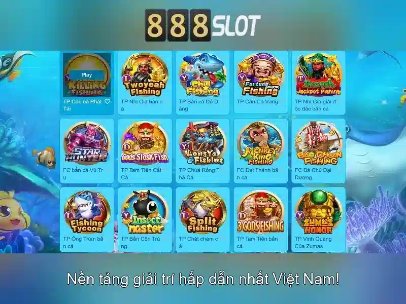 Tựa game phổ biến tại 888slot